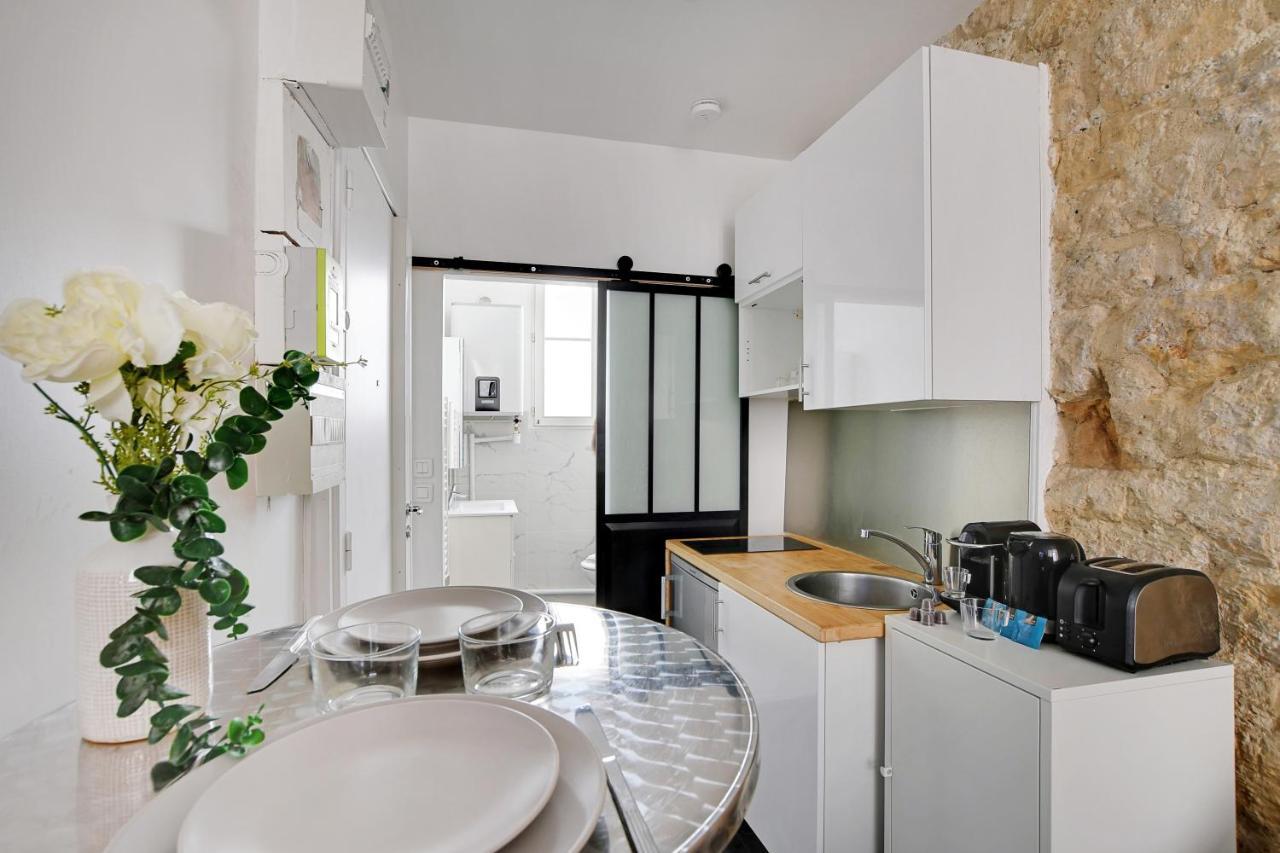 Authentic Studio - 2P - Canal Saint-Martin Paris Luaran gambar